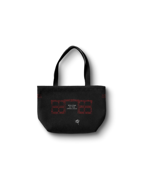Black Opera Haus Tote Lady Gaga Official Limited Merch