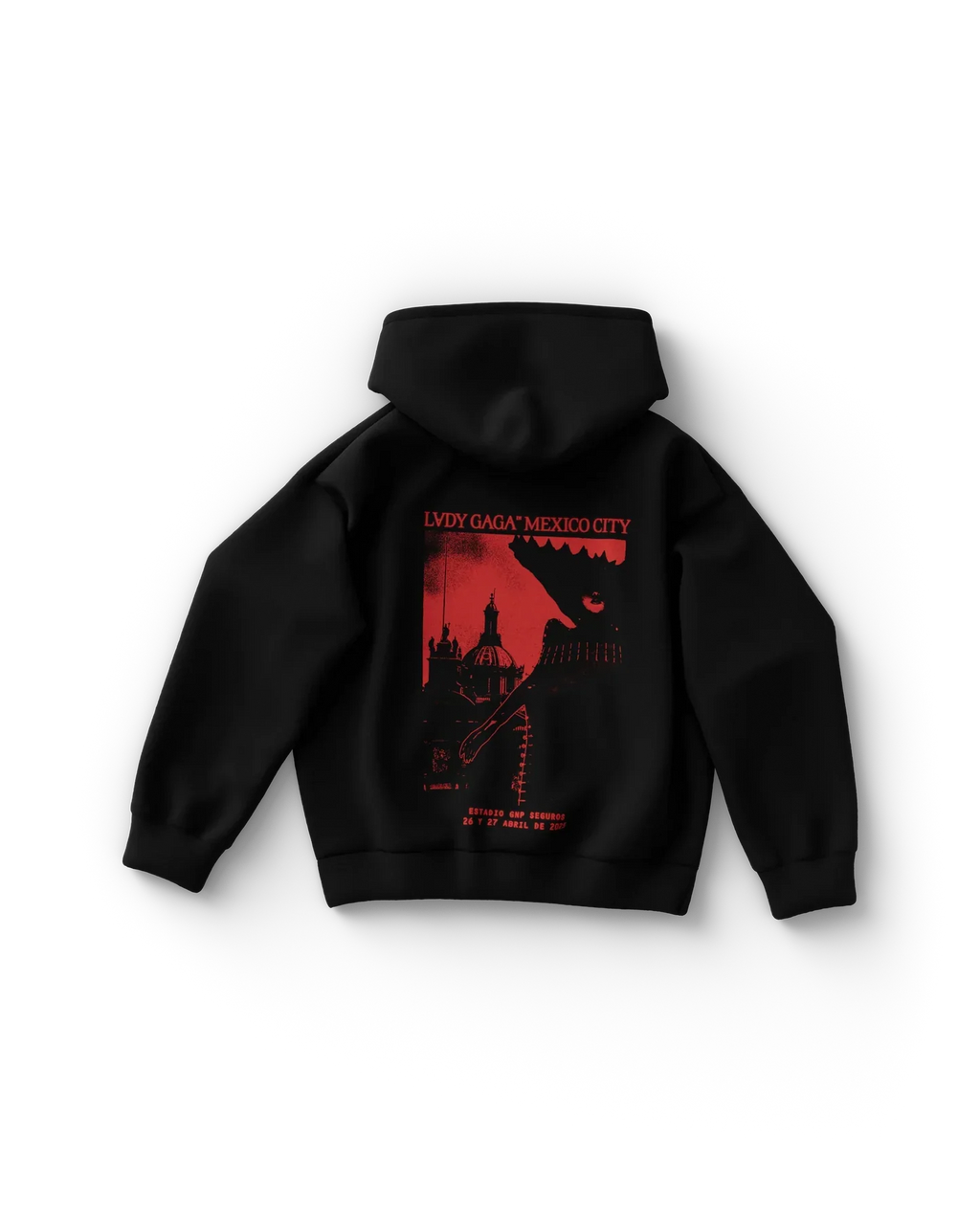 Black CDMX Hoodie Lady Gaga Official Limited Merch