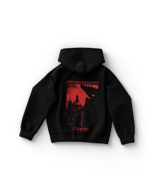 Black CDMX Hoodie Lady Gaga Official Limited Merch