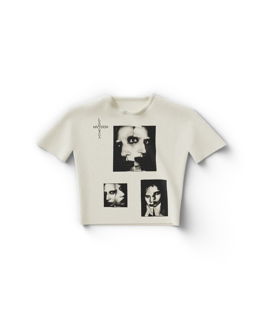Contrast Photo Set Baby T-Shirt Lady Gaga Official Limited Merch