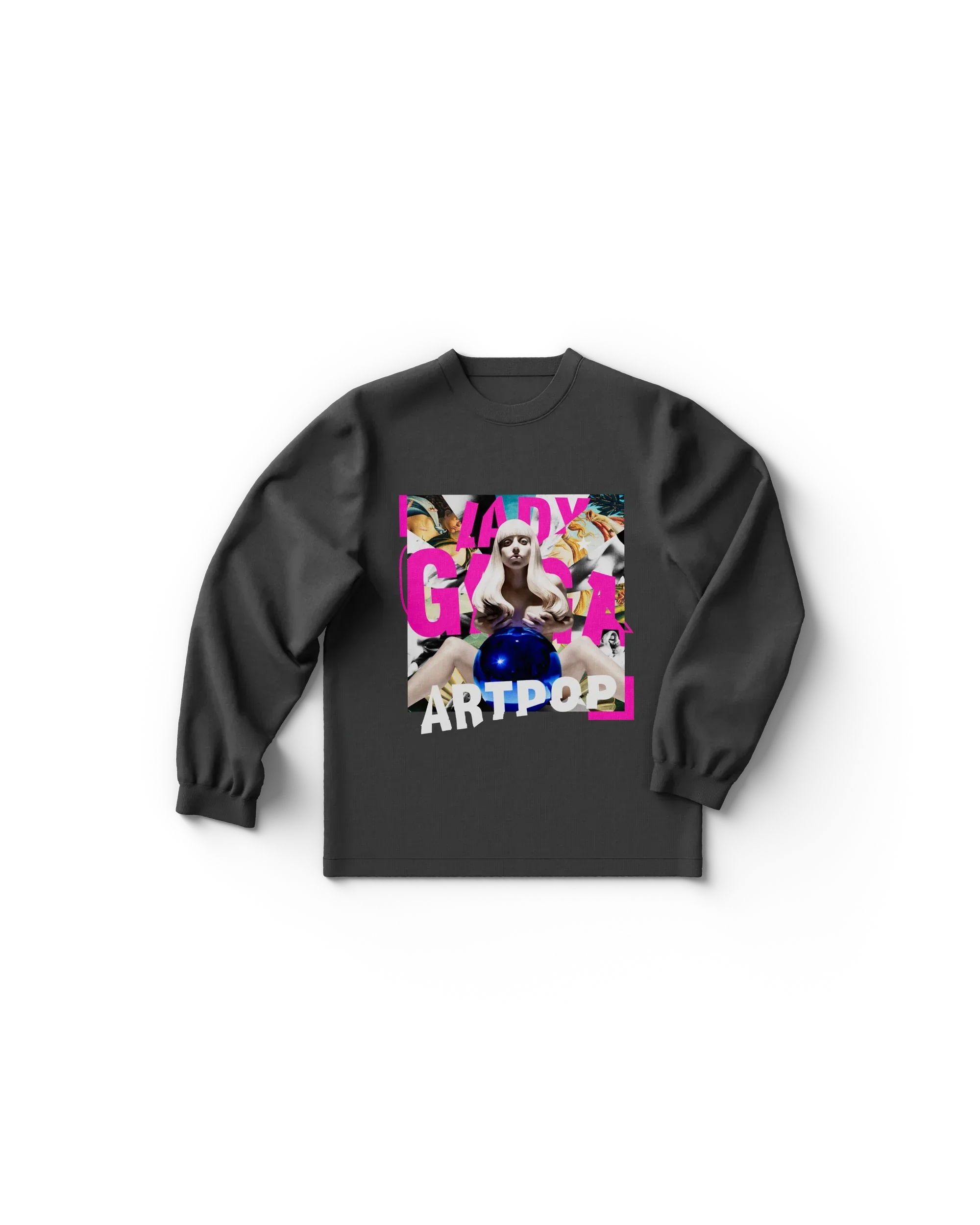 ARTPOP Tracklist Longsleeve T-Shirt Lady Gaga Official Limited Merch