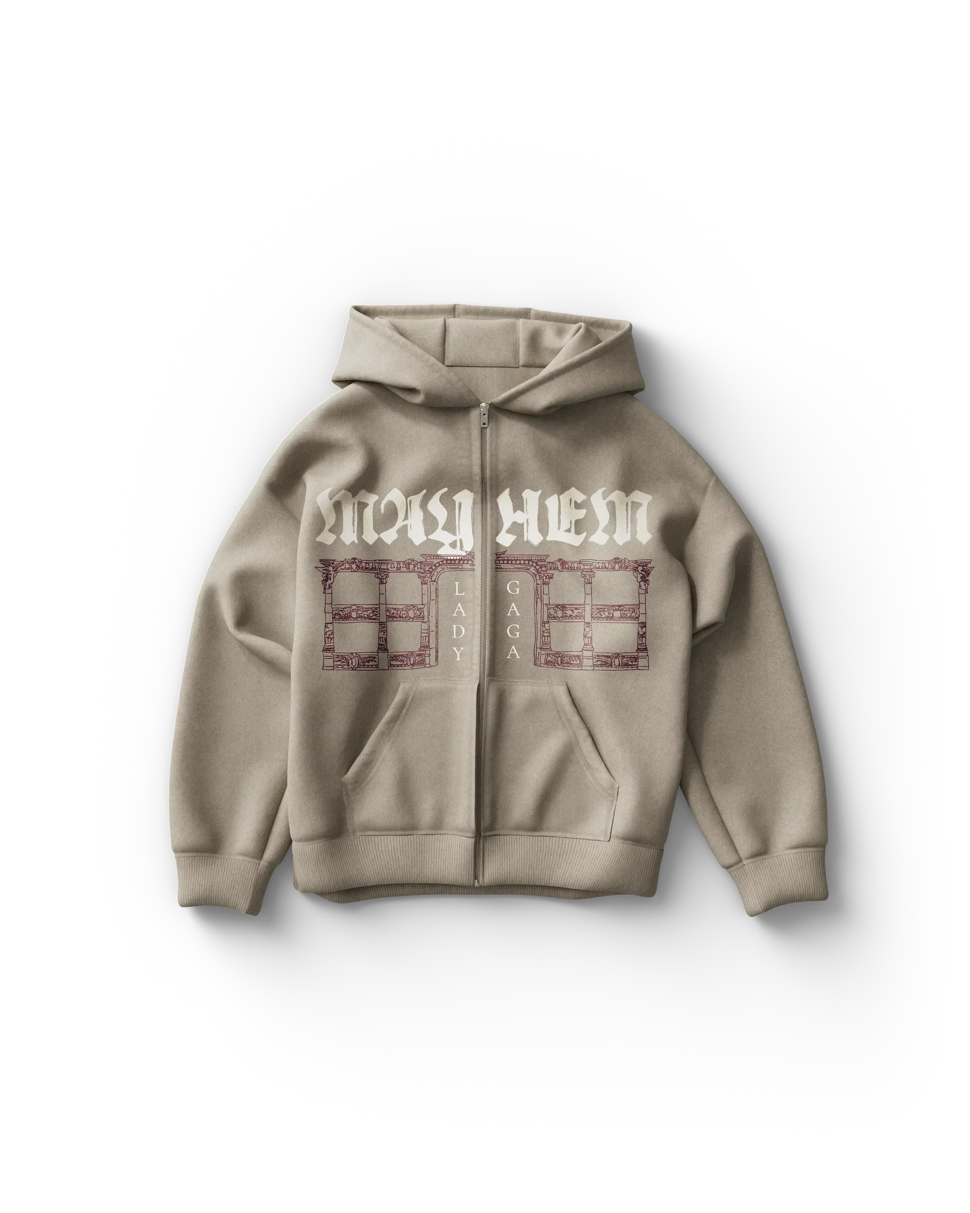 Opera Haus Zipped Hoodie Lady Gaga Official Limited Merch
