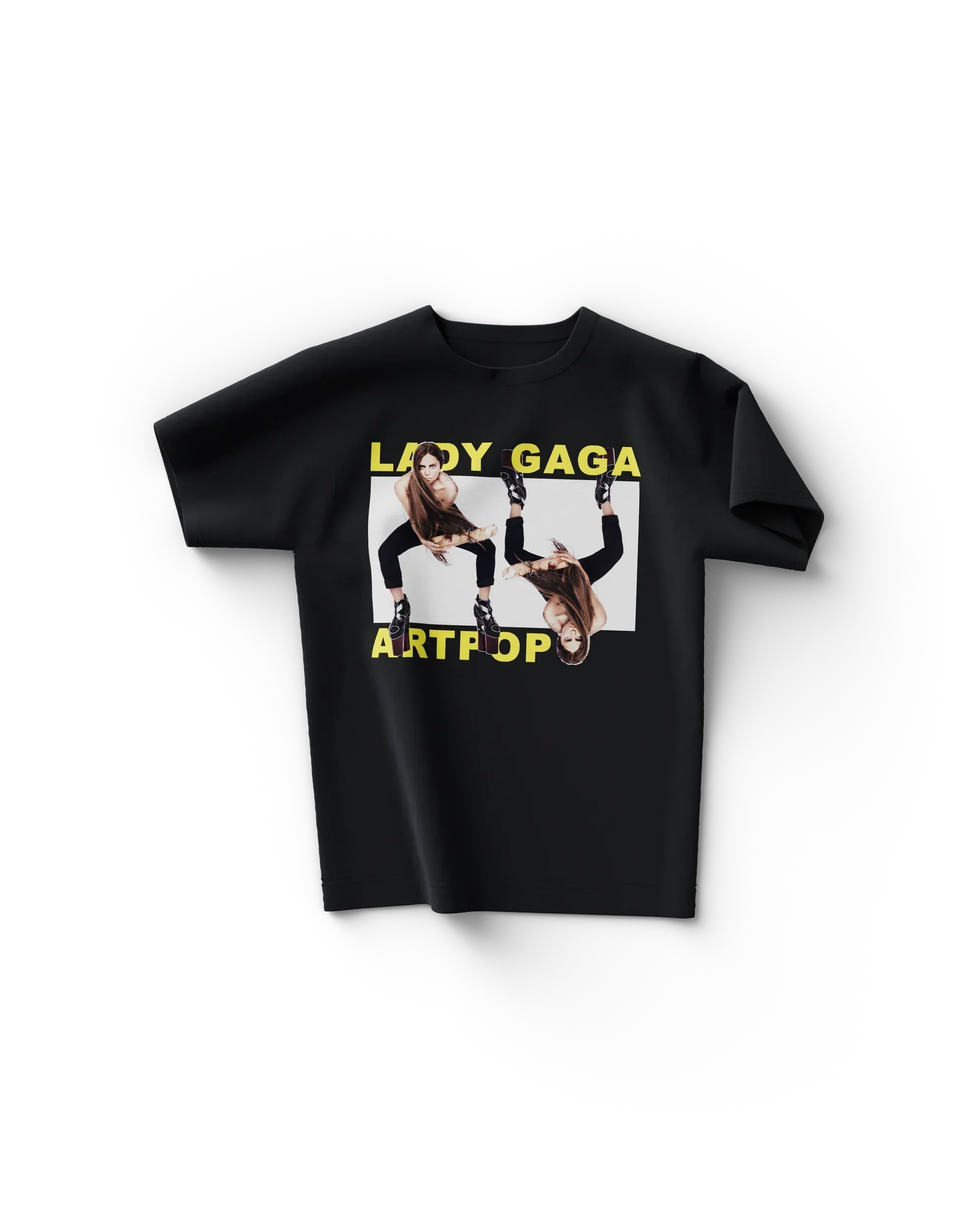 Lady Gaga ARTPOP Legs Black Limited T-Shirt