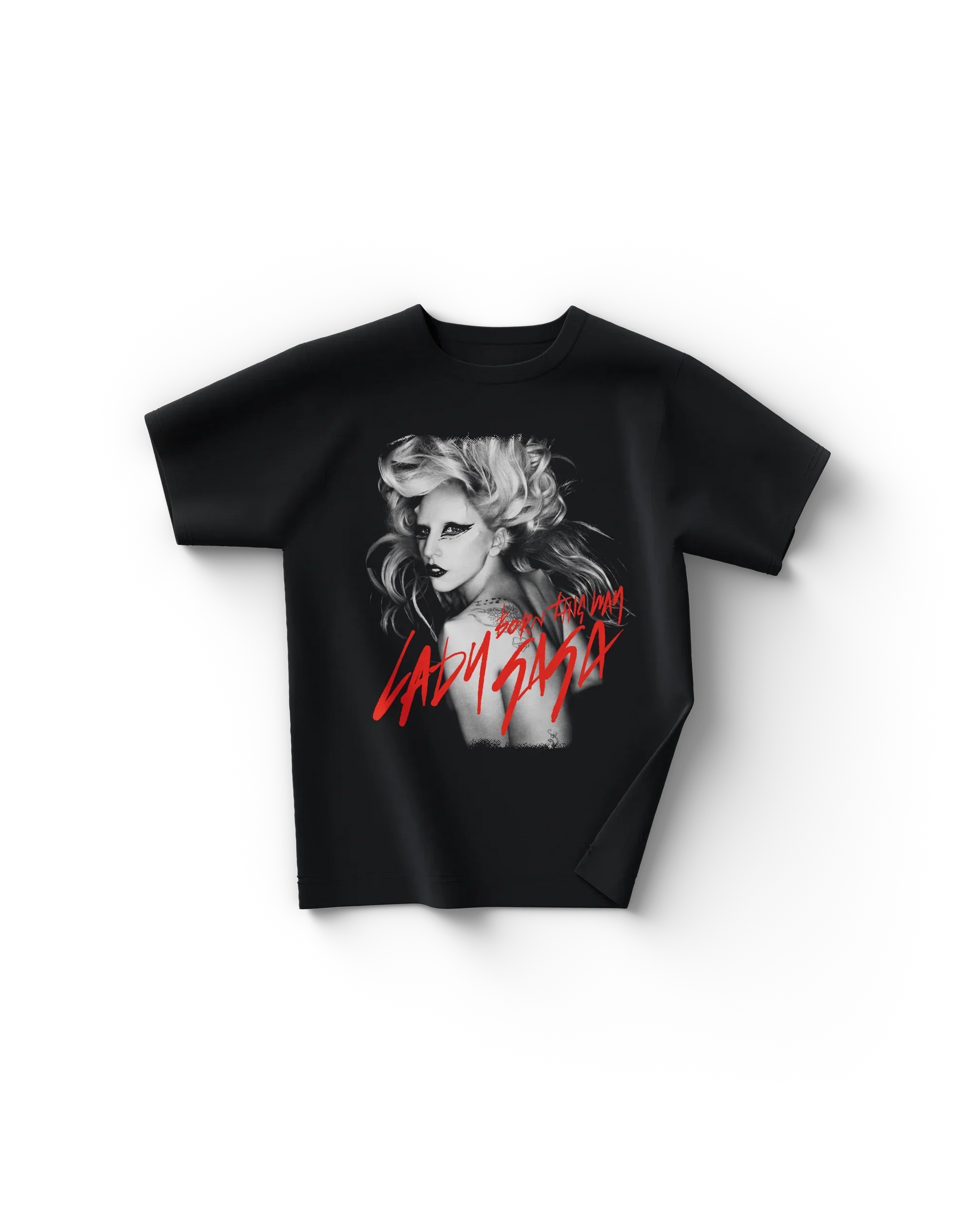 Lady Gaga Born This Way Script Limited T-Shirt