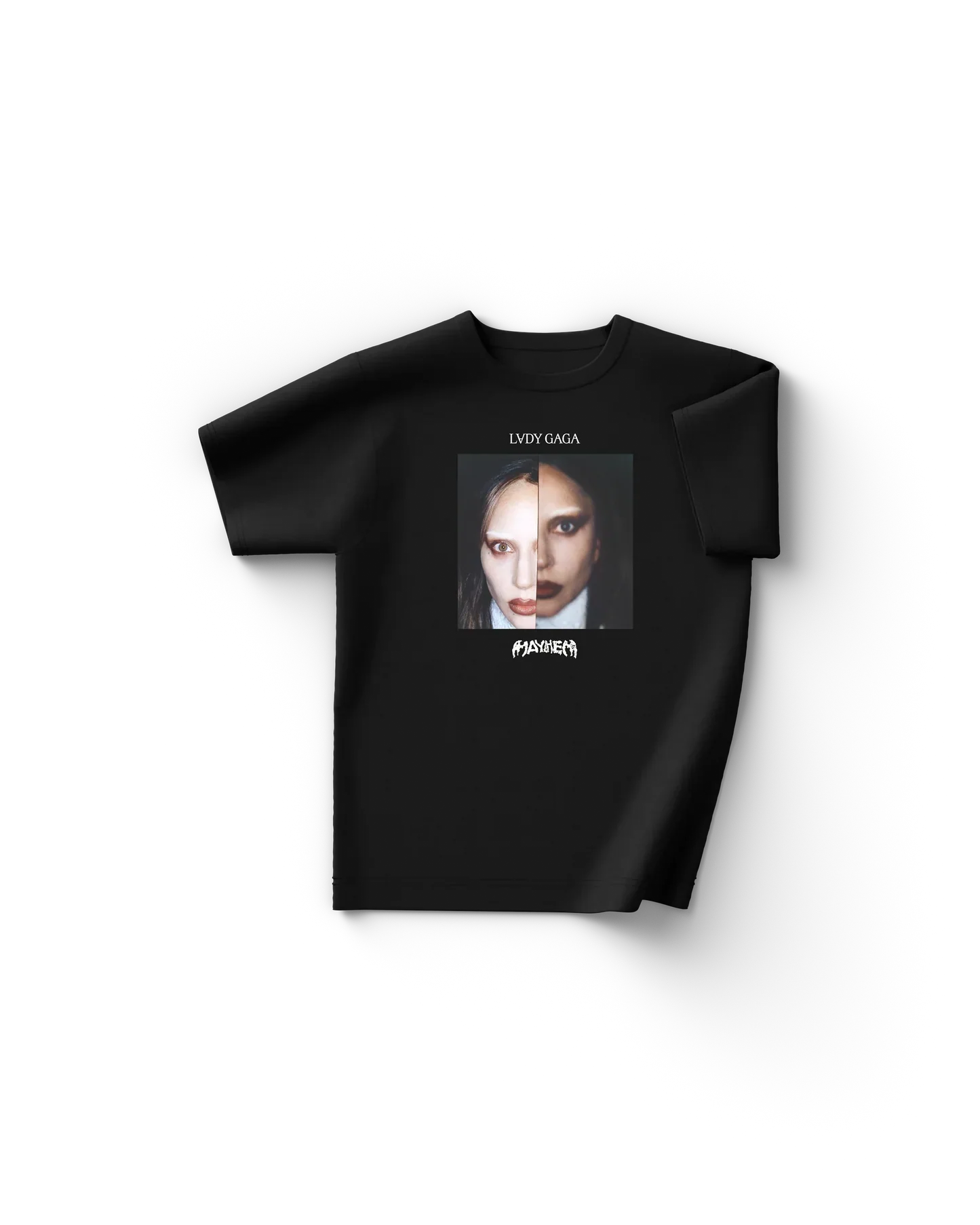 Dual Photo T-Shirt Lady Gaga Official Limited Merch
