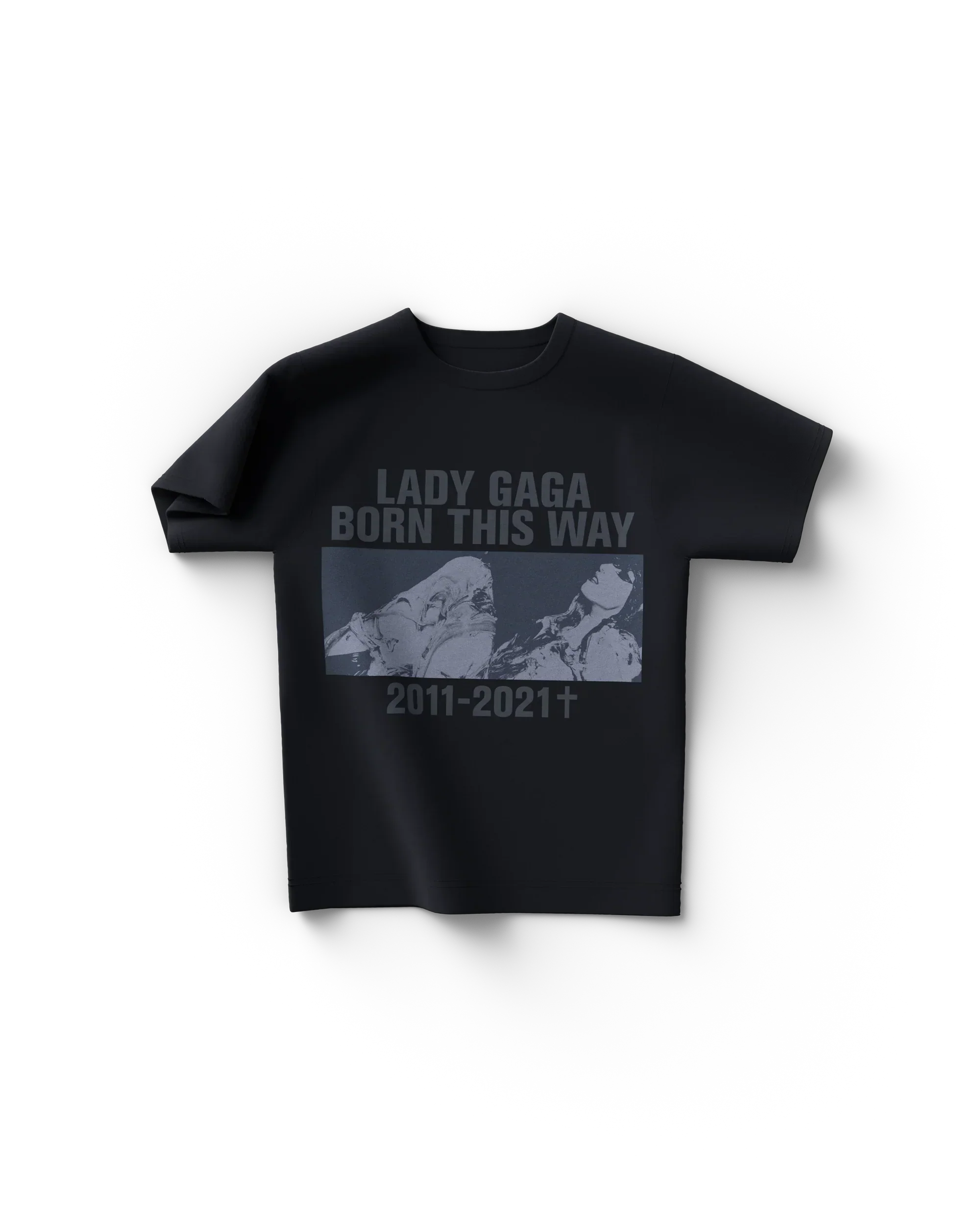 2011 - 2021 T-Shirt II Lady Gaga Official Limited Merch
