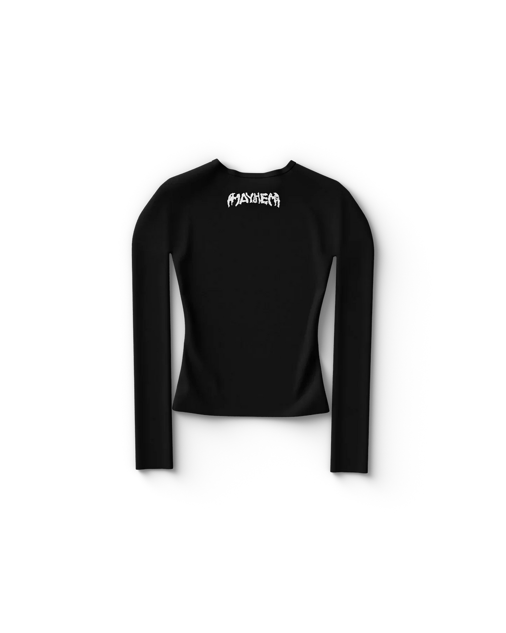 Broken Glass Fitted Longsleeve T-Shirt Lady Gaga Official Limited Merch