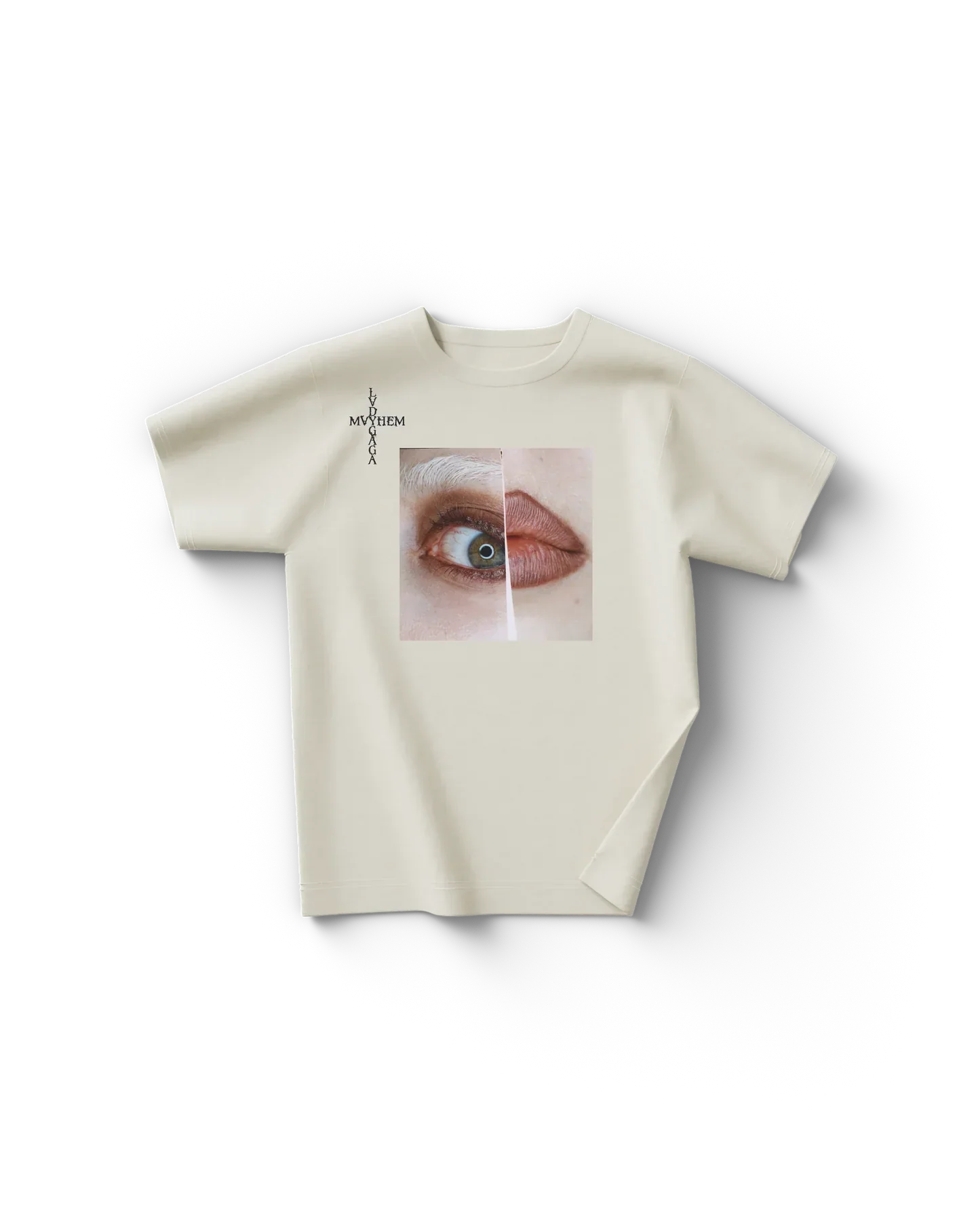 Close Up Photo T-Shirt Lady Gaga Official Limited Merch