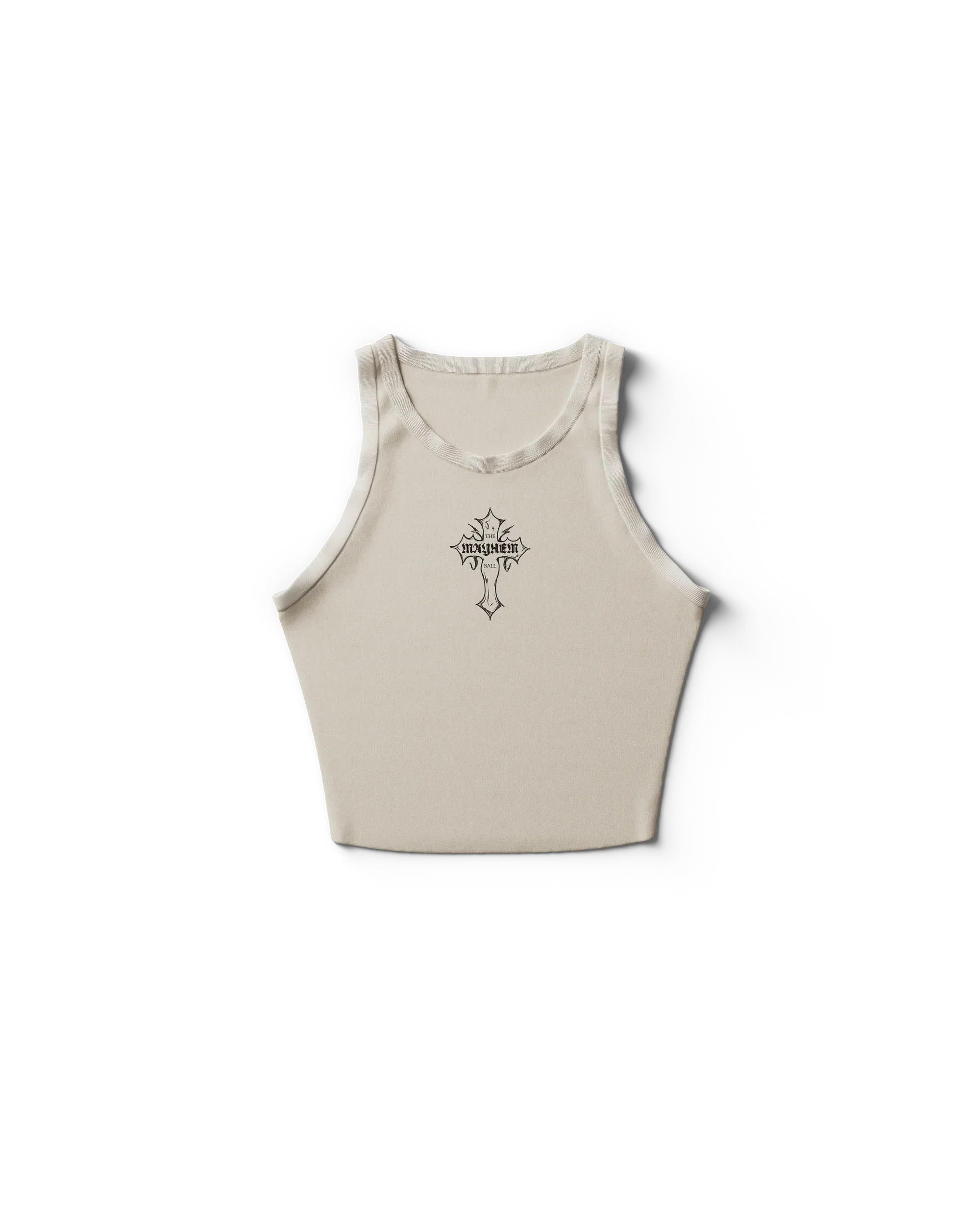 Lady Gaga MAYHEM Cross Limited Cropped Tank