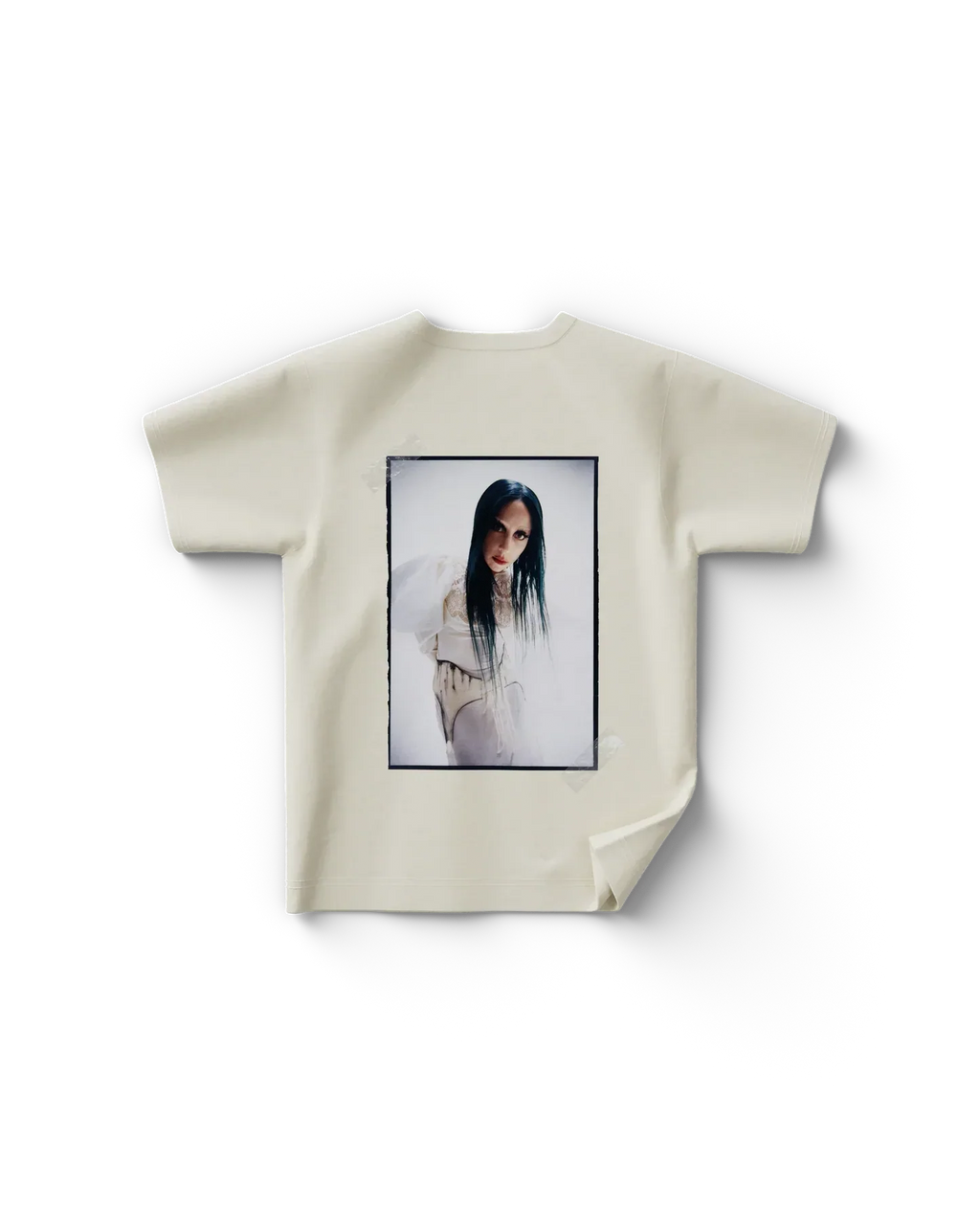 Lady Gaga Cream Photo Limited Edition T-Shirt