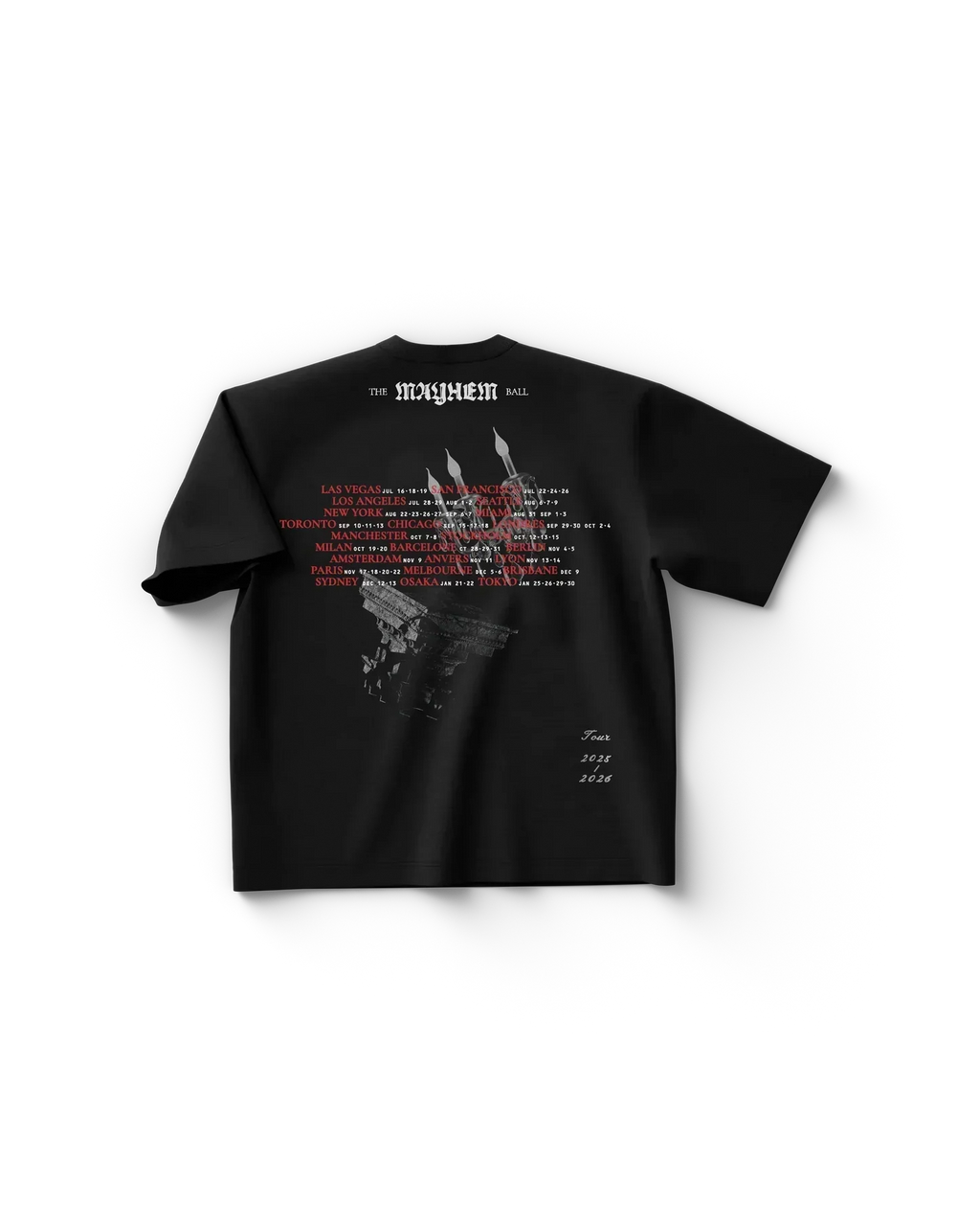 Danse ou meurs T-Shirt Lady Gaga Official Limited Merch