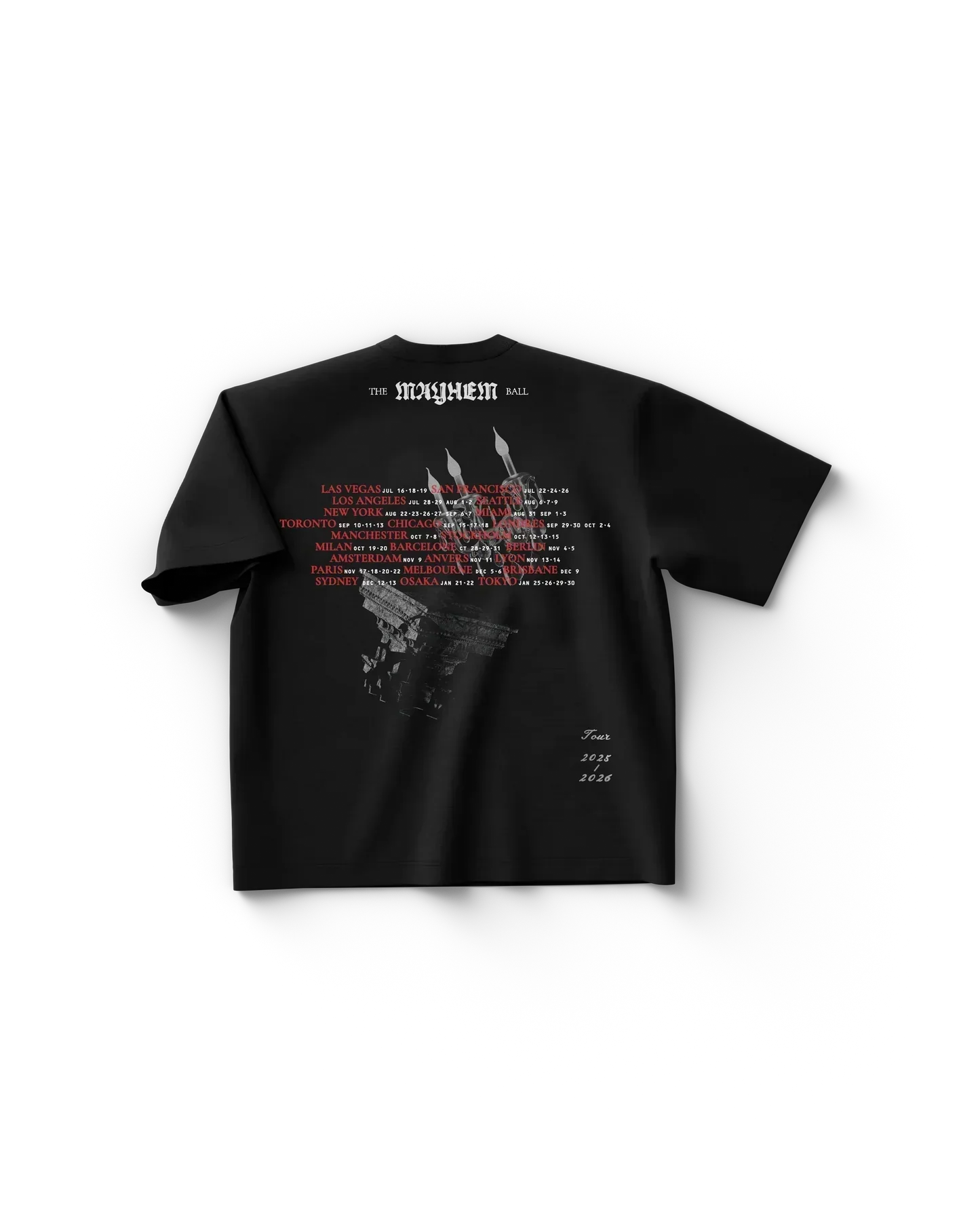 Danse ou meurs T-Shirt Lady Gaga Official Limited Merch