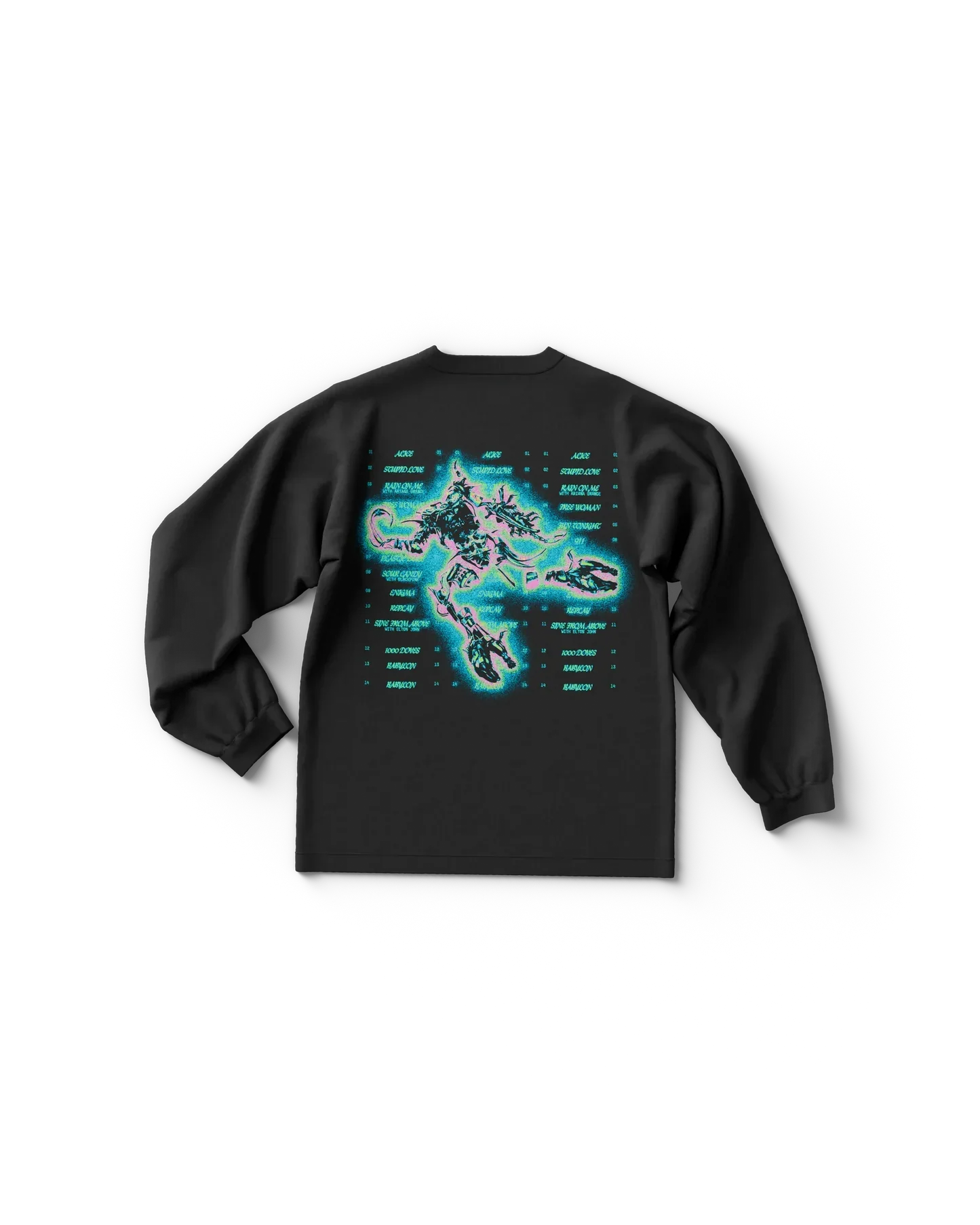 Dawn Of Chromatica Long Sleeve T-Shirt Lady Gaga Official Limited Merch