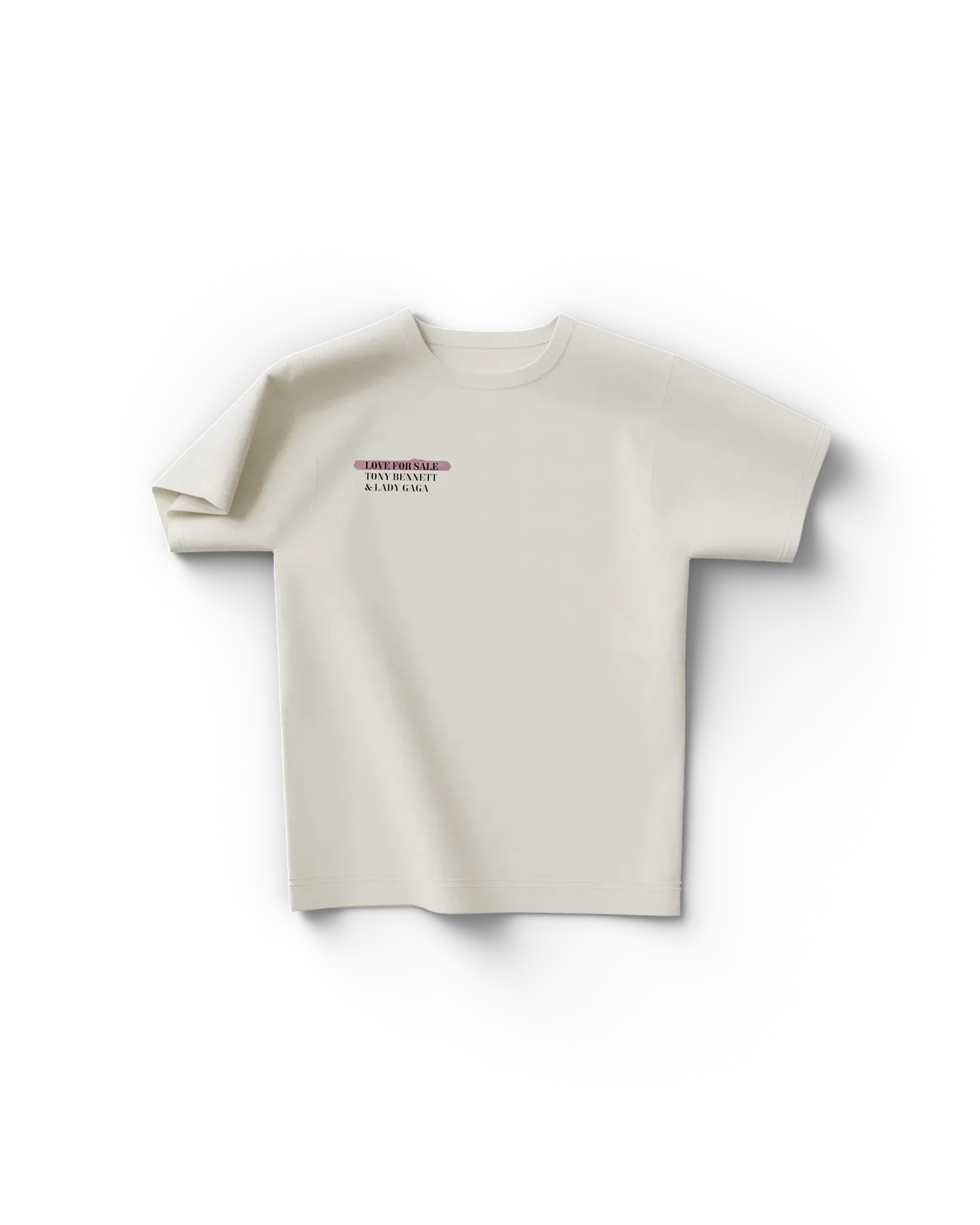 Love For Sale Tracklist T-Shirt Lady Gaga Official Limited Merch