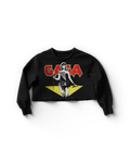 Metal Cropped Crewneck Lady Gaga Official Limited Merch