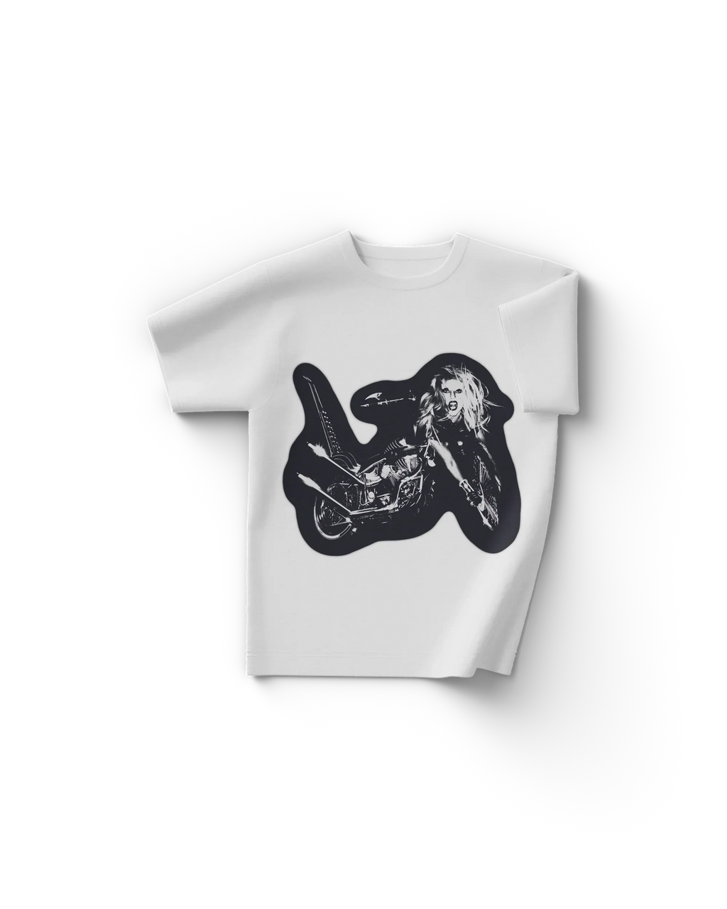 Motorcycle T-Shirt II Lady Gaga Official Limited Merch