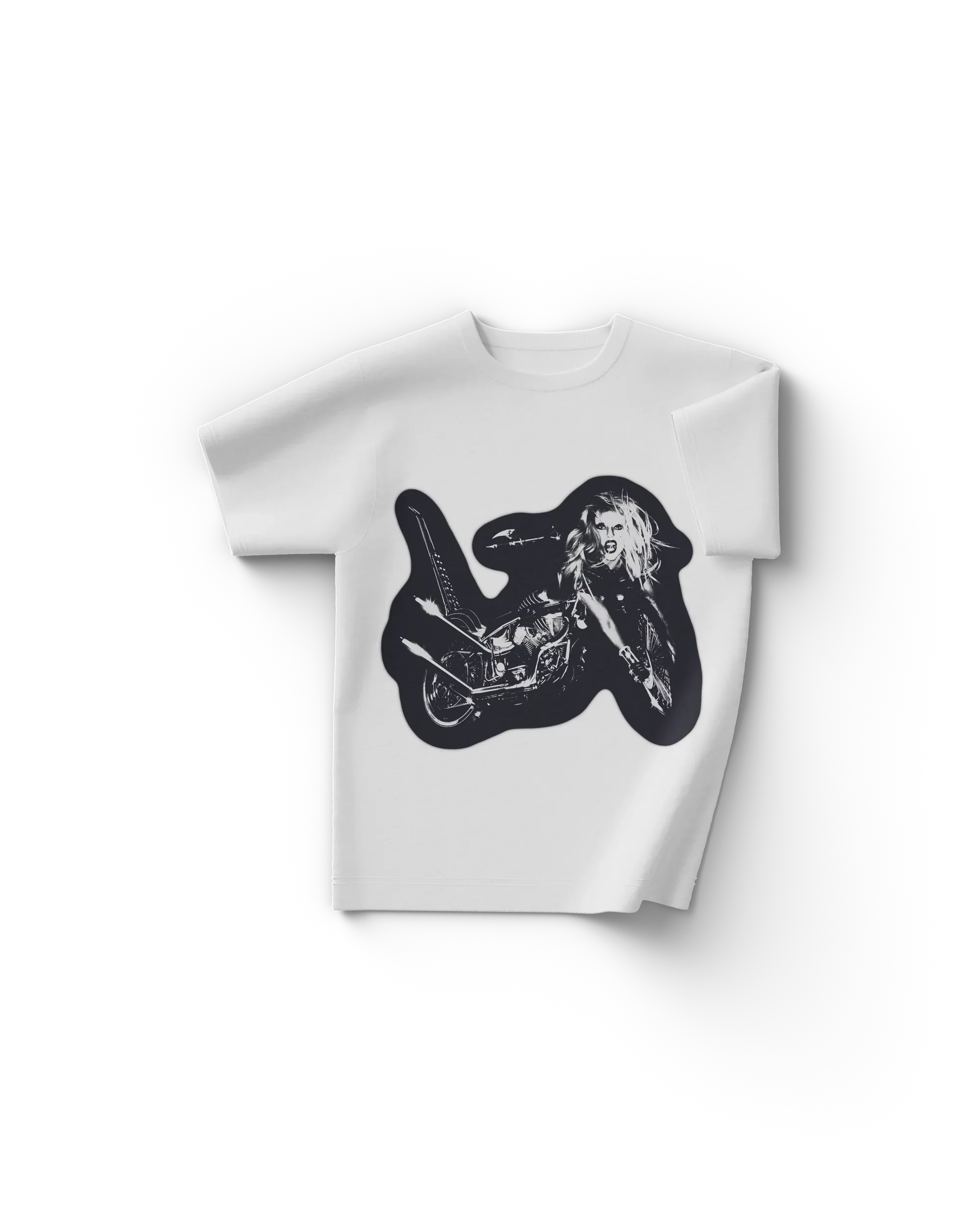 Motorcycle T-Shirt II Lady Gaga Official Limited Merch