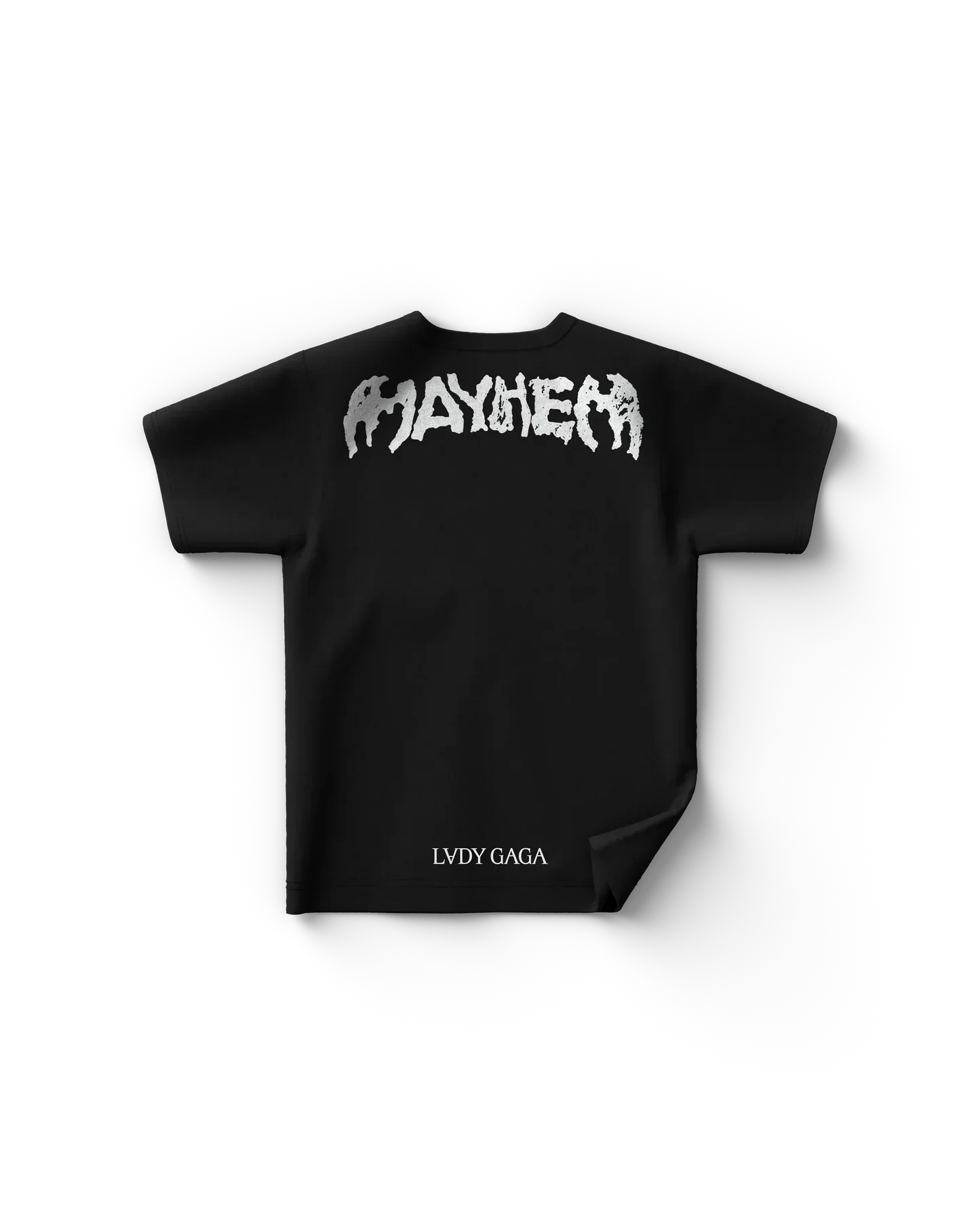 Photoshoot Black T-Shirt Lady Gaga Official Limited Merch