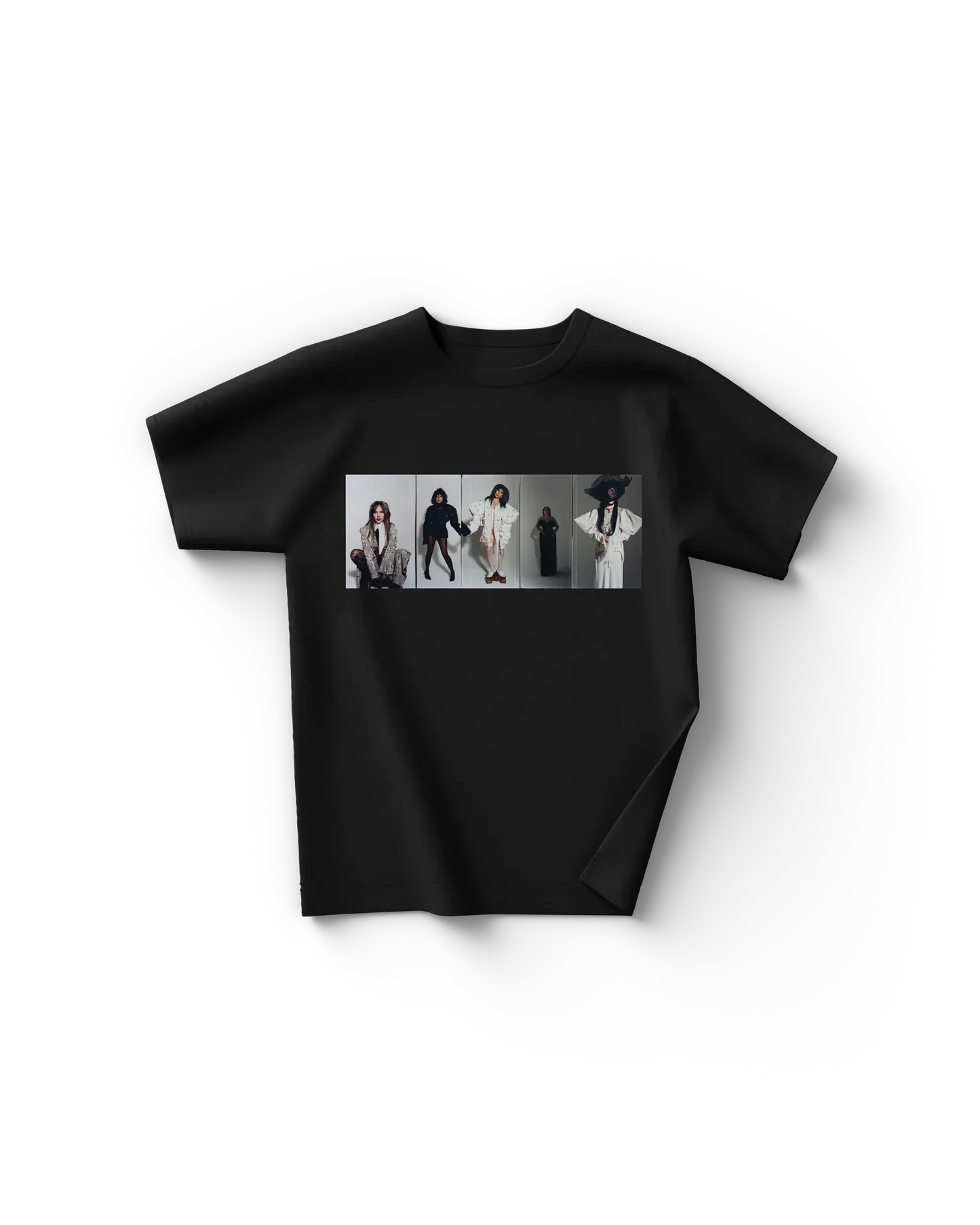 Photoshoot Black T-Shirt Lady Gaga Official Limited Merch