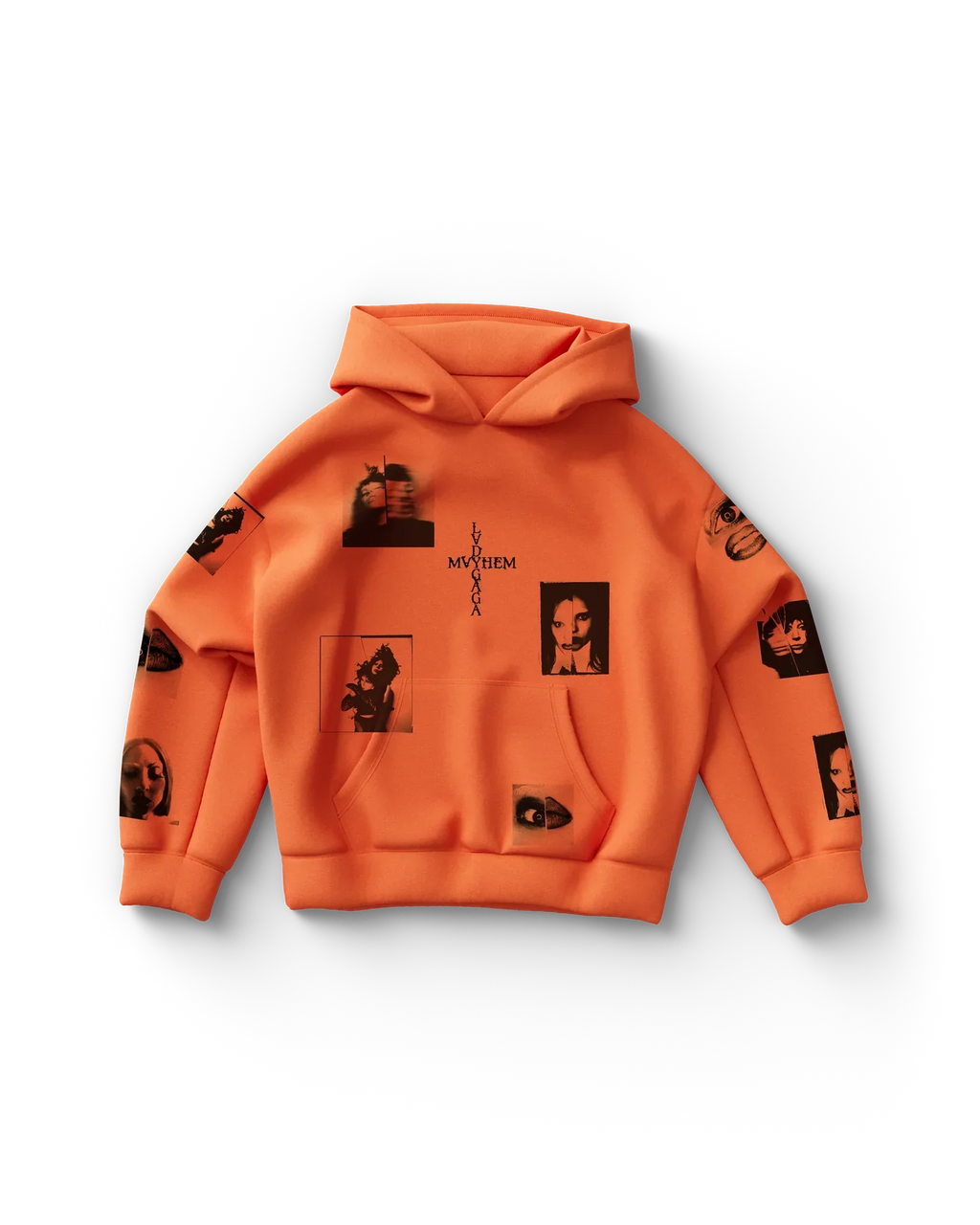 Scattered Image Hoodie Lady Gaga Official Limited Merch