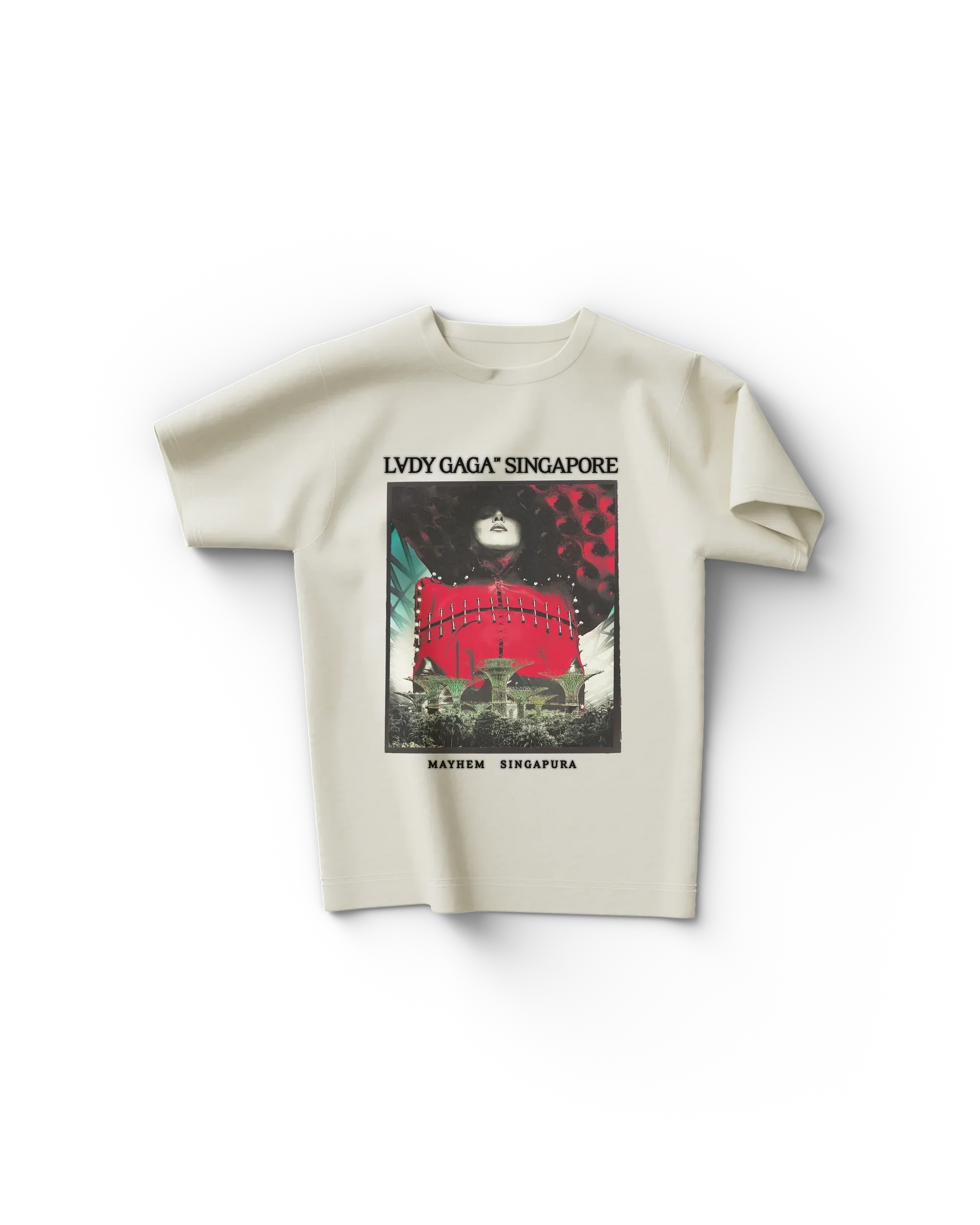 Cream Singapore T-Shirt Lady Gaga Official Limited Merch