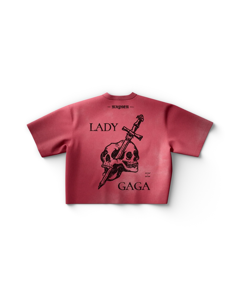 Skull T-Shirt Lady Gaga Official Limited Merch