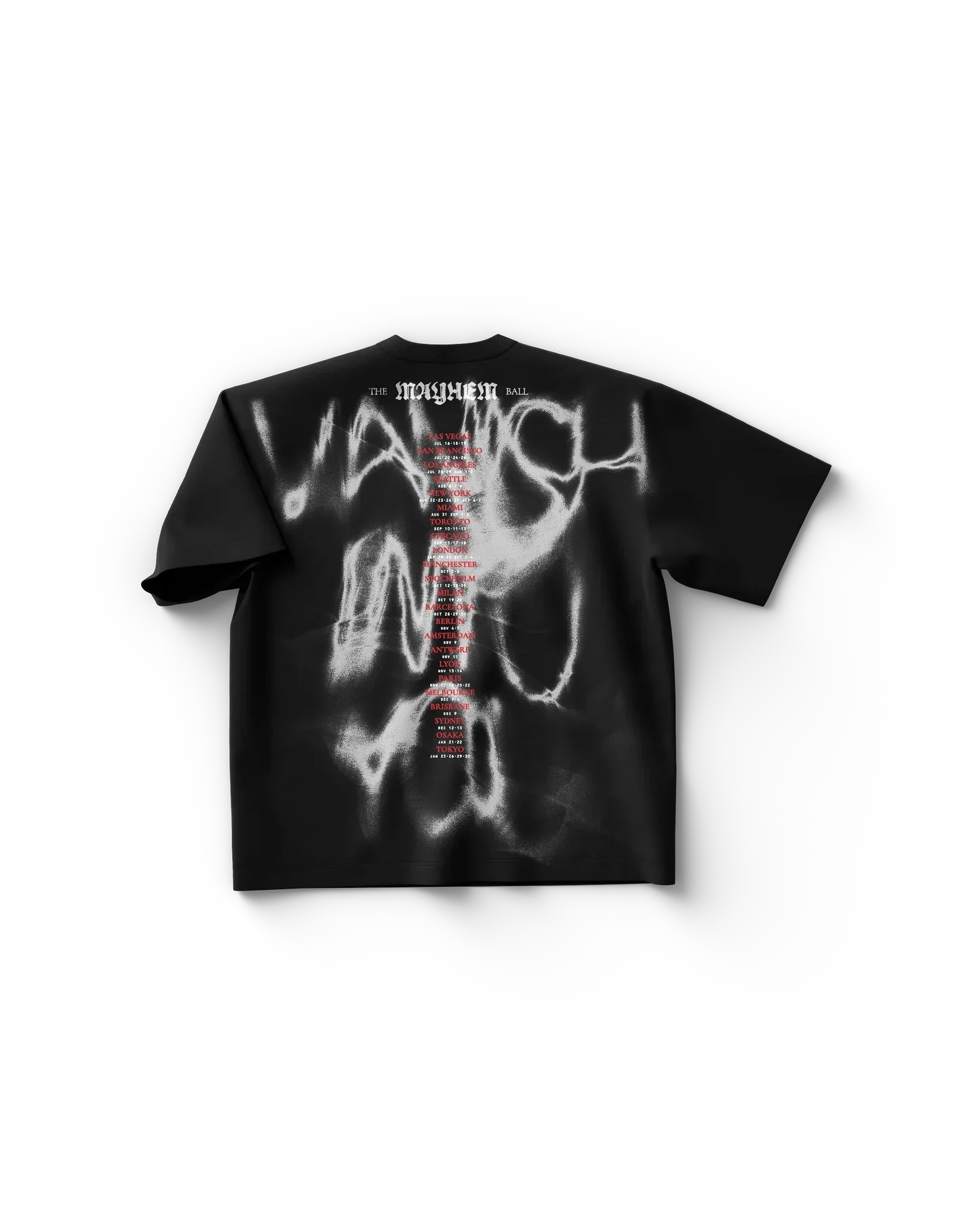 Vanish T-Shirt Lady Gaga Official Limited Merch