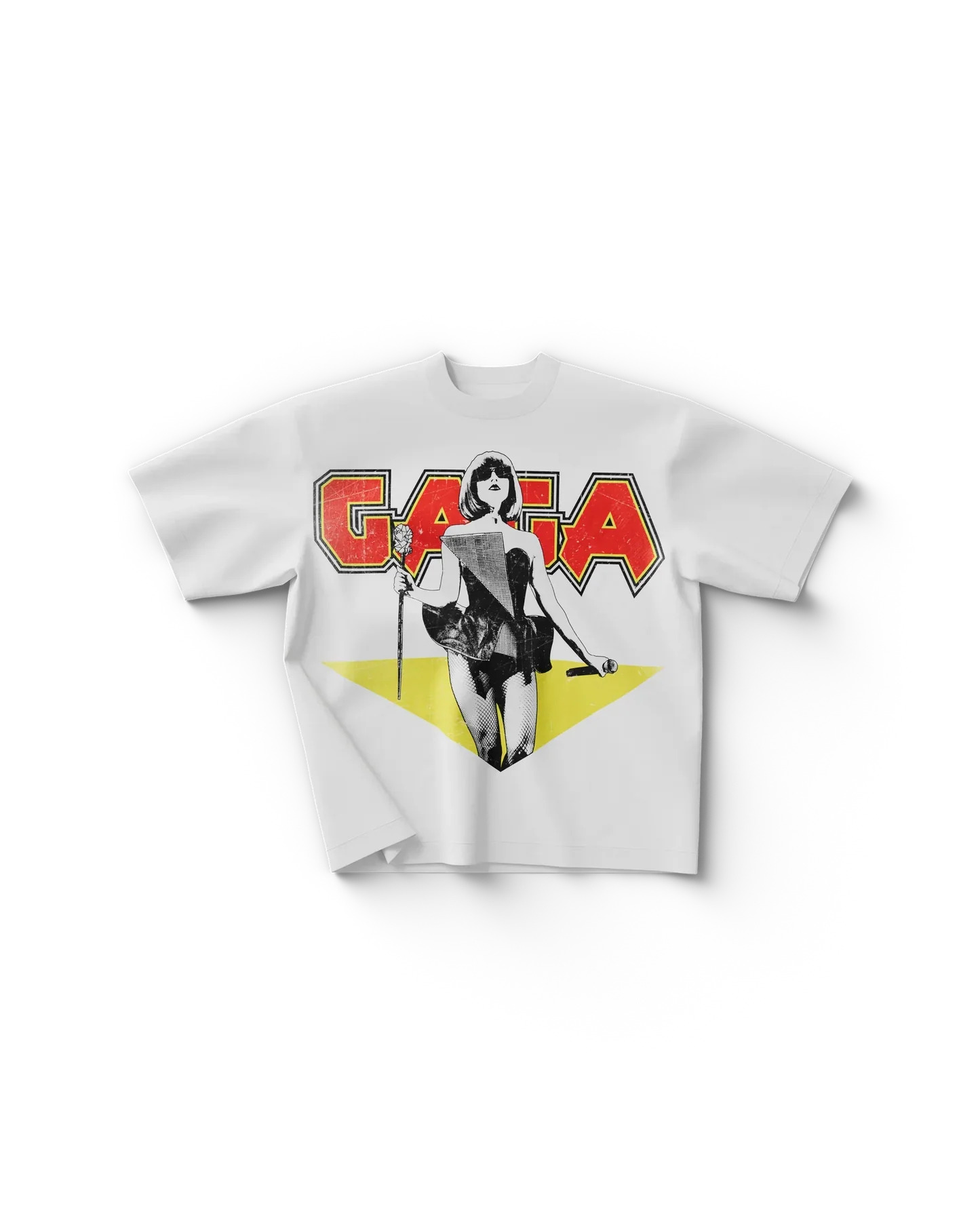 Metal Oversized Tee Lady Gaga Official Limited Merch
