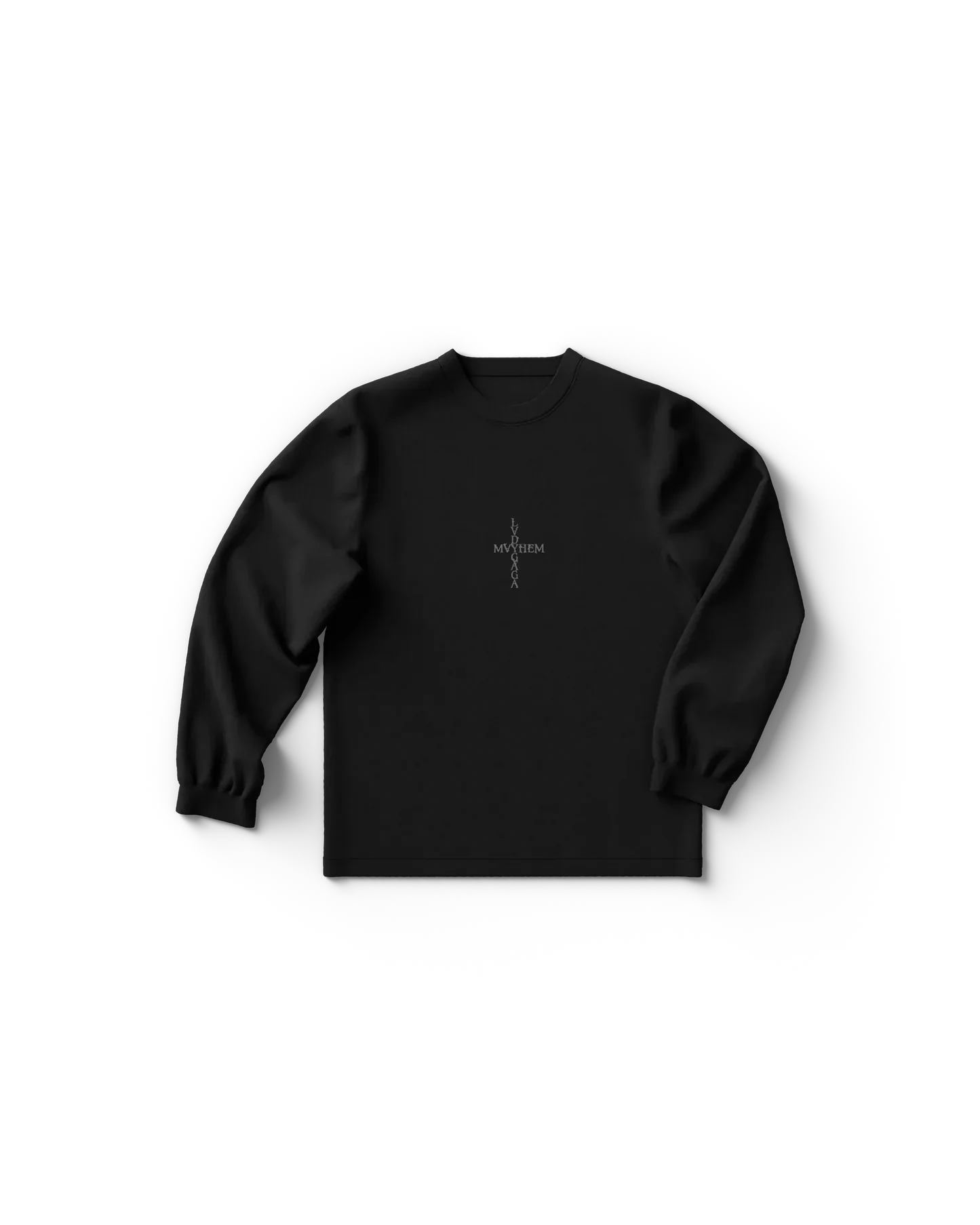 Stacked Photo Longsleeve T-Shirt Lady Gaga Official Limited Merch