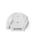 White CDMX Longsleeve T-Shirt Lady Gaga Official Limited Merch