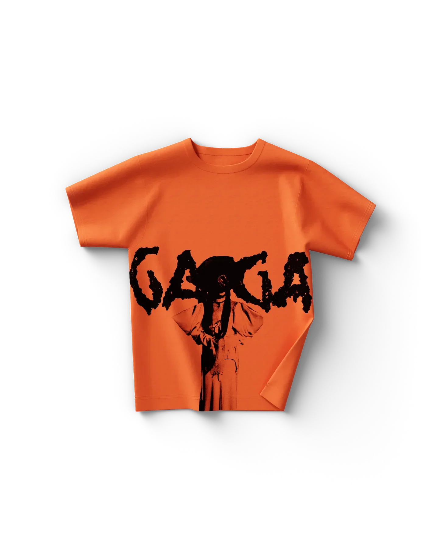 Orange Pose T-Shirt Lady Gaga Official Limited Merch