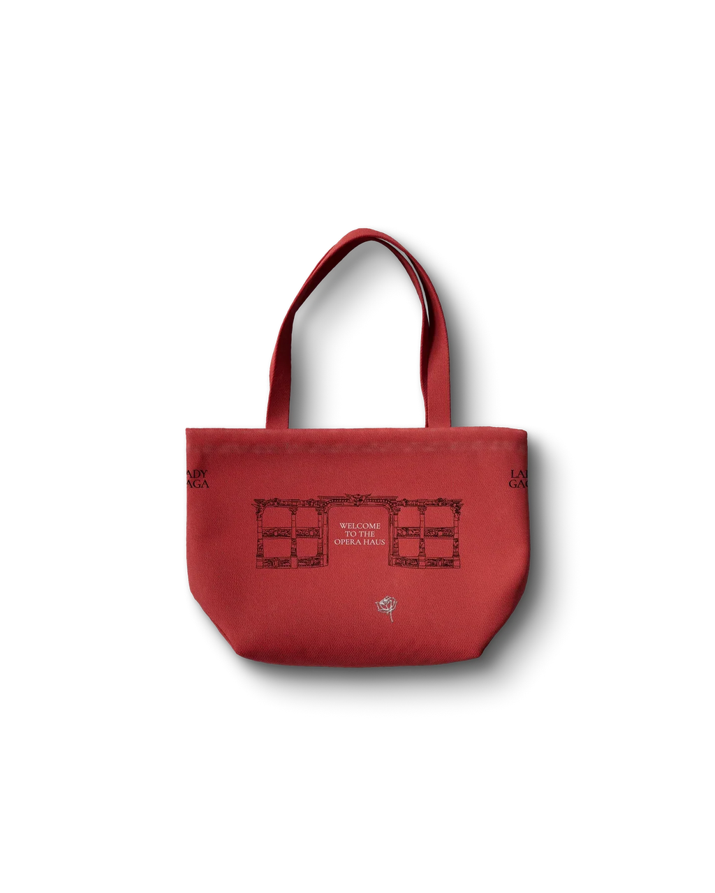 Red Opera Haus Tote Lady Gaga Official Limited Merch
